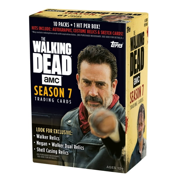 2018 Topps Walking Dead Season 8 Part 1 Factory Sealed Blaster Box